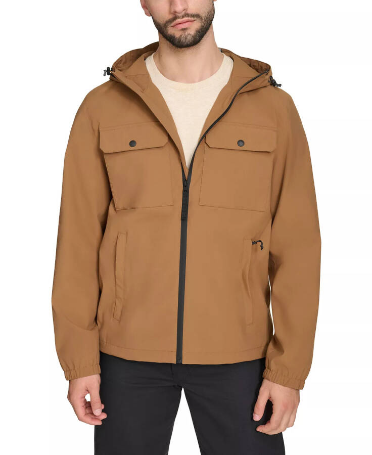 Men's Hooded Rain Jacket - 1