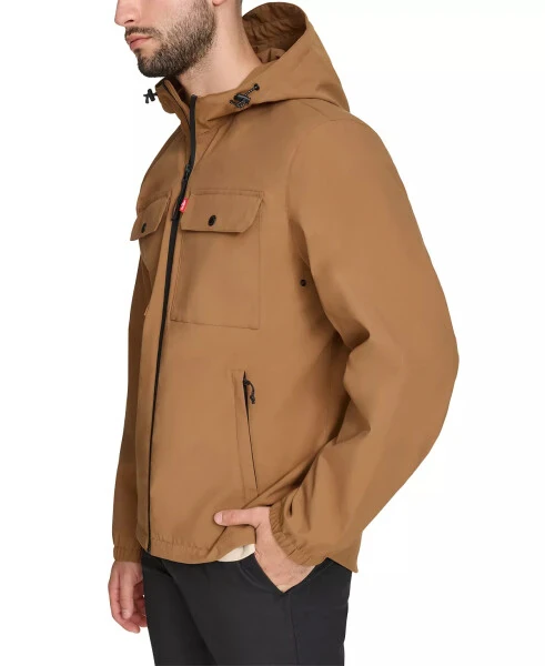 Men's Hooded Rain Jacket - 3