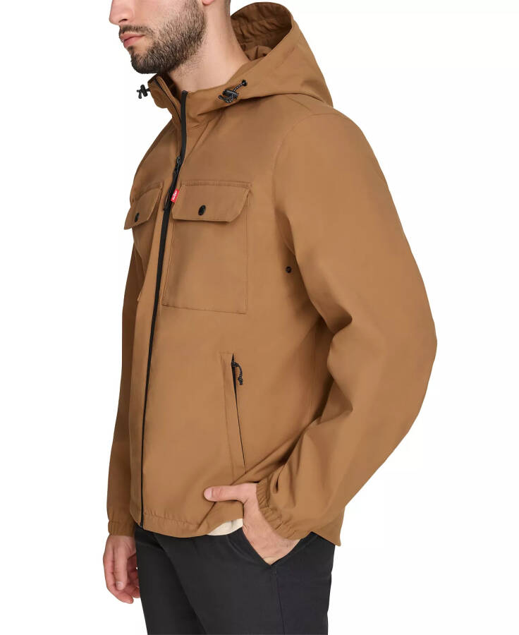Men's Hooded Rain Jacket - 3