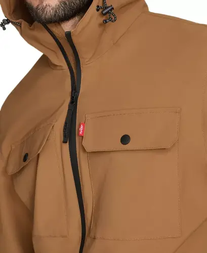 Men's Hooded Rain Jacket - 5