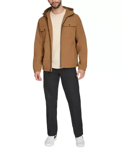 Men's Hooded Rain Jacket - 6