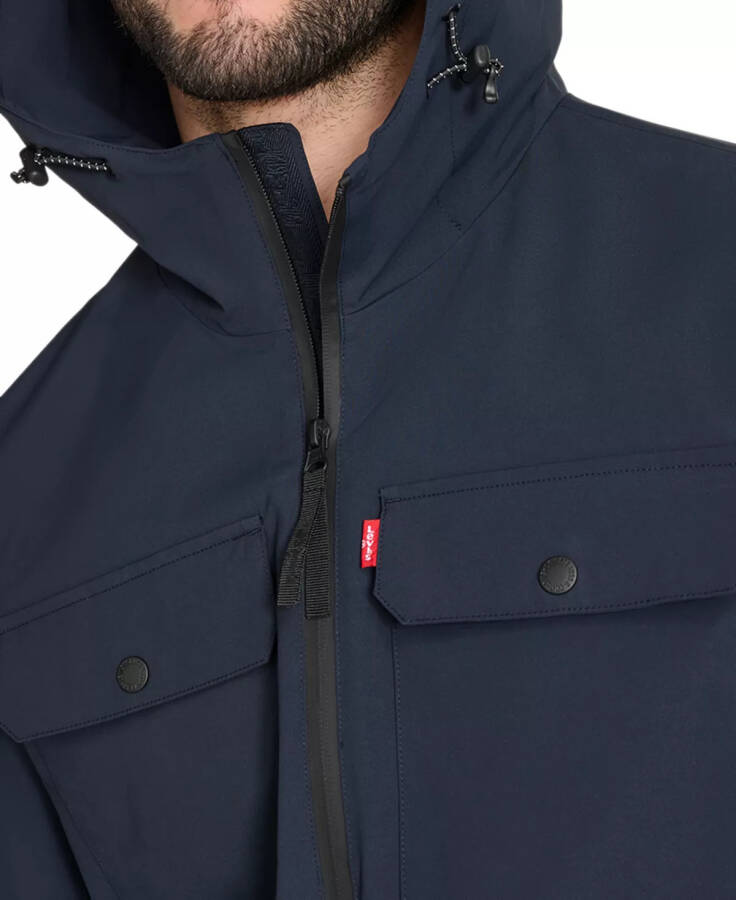 Men's Hooded Rain Jacket - 5