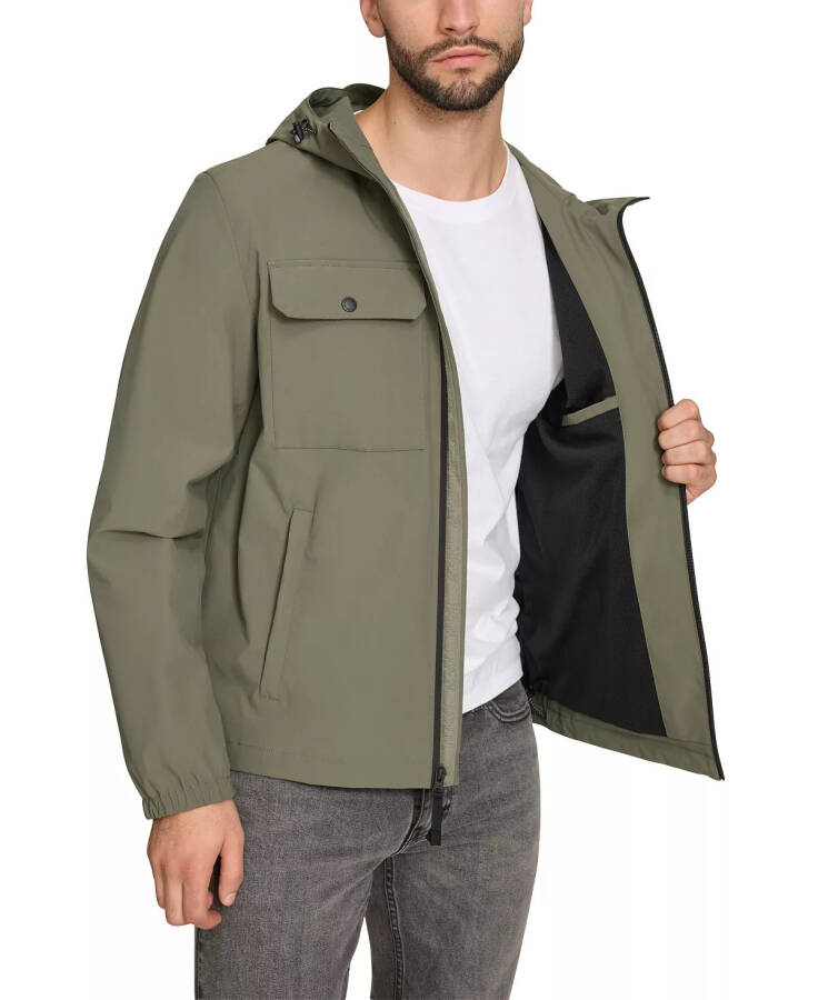 Men's Hooded Rain Jacket - 4