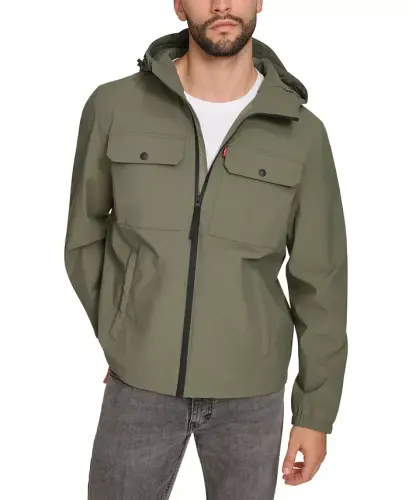 Men's Hooded Rain Jacket 
