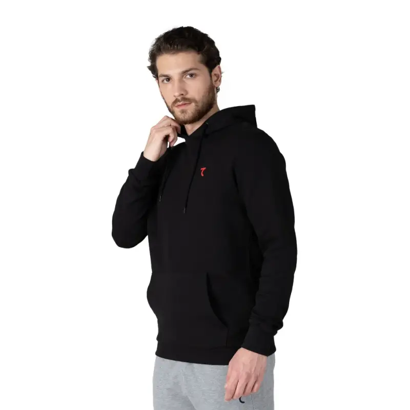 Men's Hoodie - BLACK - 7SABER