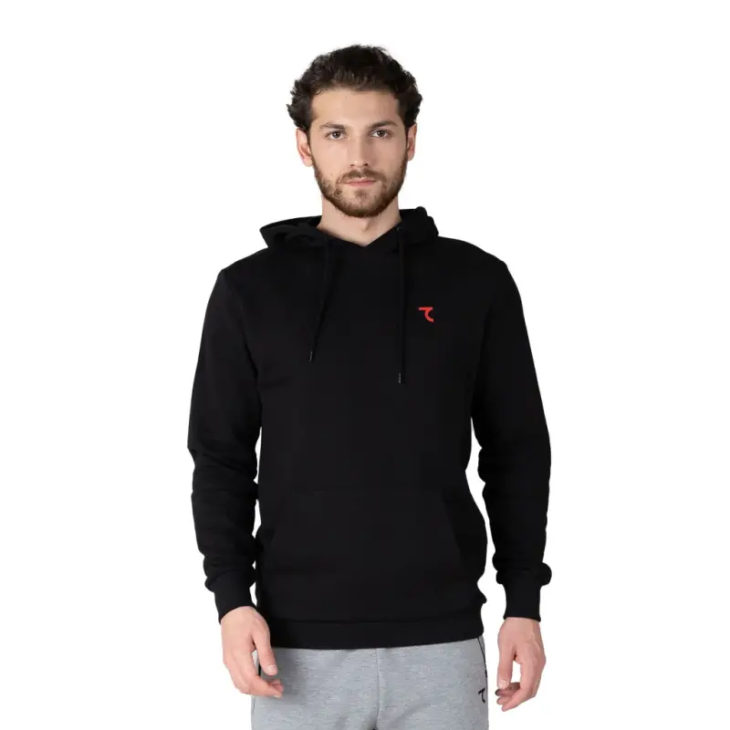Men's Hoodie - BLACK - 2