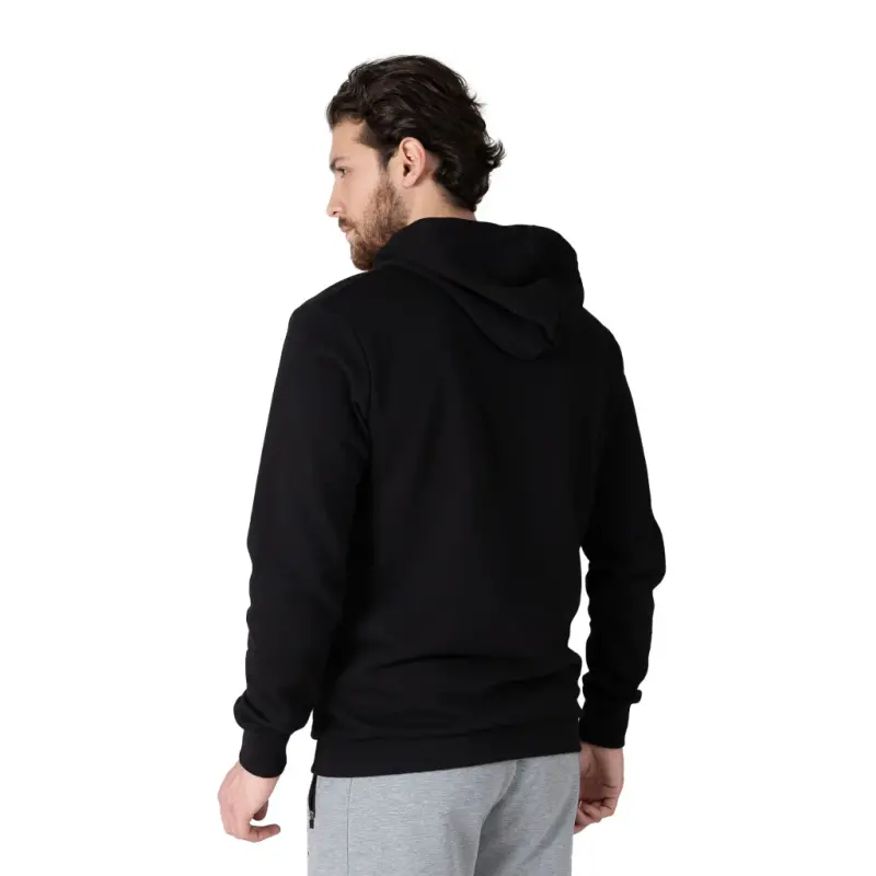 Men's Hoodie - ЧЕРНЫЙ - 3
