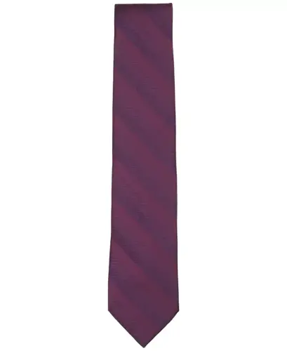 Men's Hoskin Solid Pattern Tie - Berry - Club Room (1)