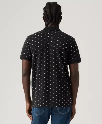 Men's Housemark Regular-Fit Polo Shirt - Black - 4