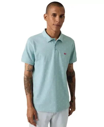 Men's Housemark Regular-Fit Polo Shirt - Forget Me Not - LEVI'S (1)