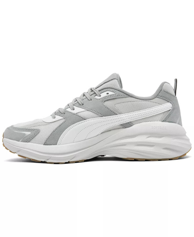 Men's Hypnotic LS Casual Sneakers from Finish Line White/Gray - 5