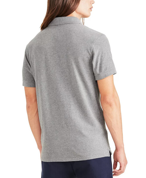 Men's Icon Slim-Fit Embroidered Logo Polo Shirt Grey Heather - 2