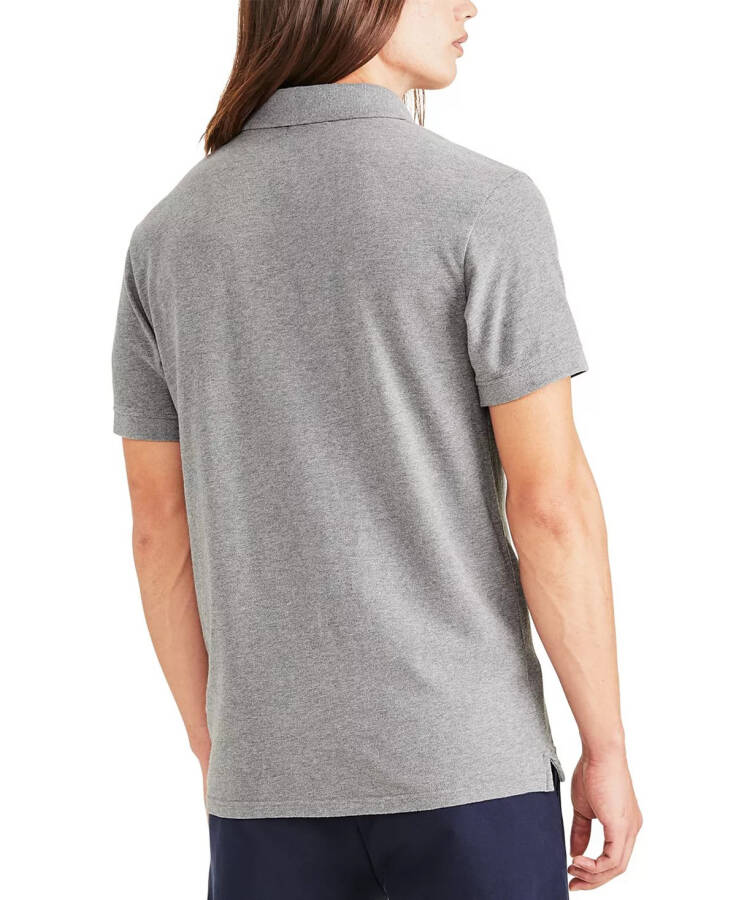 Men's Icon Slim-Fit Embroidered Logo Polo Shirt Grey Heather - 2