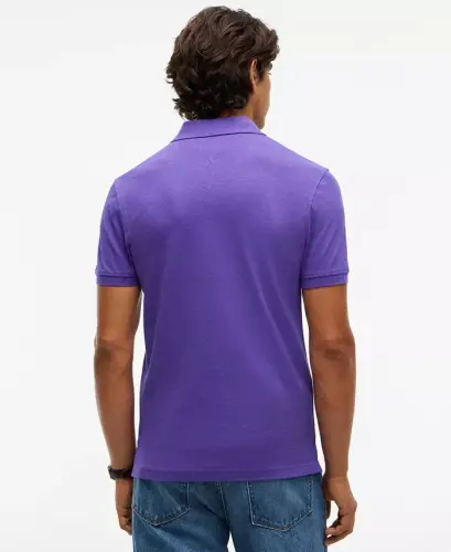 Men's Iconic 1985 Slim-Fit Polo Shirt - Tuscan Grape Heather - 4