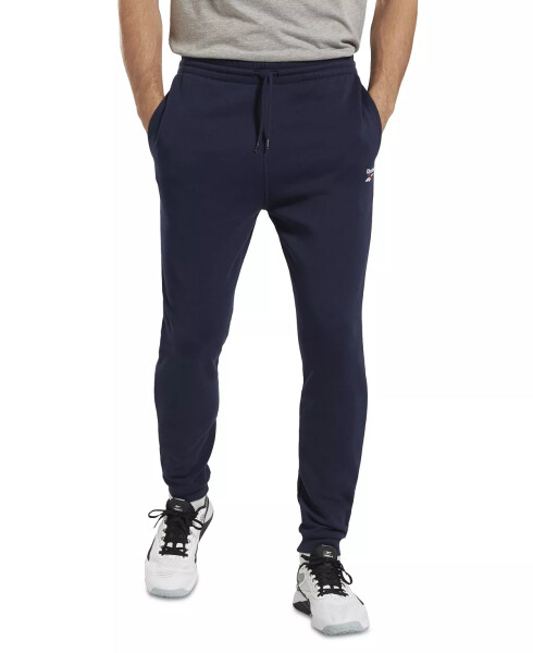 Men's Identity Classic-Fit Fleece Joggers Vector Navy - 5