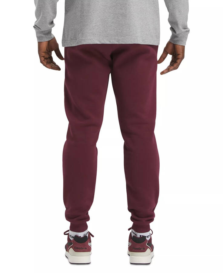 Men's Identity Classic Fleece Drawstring-Waist Logo Jogger Pants Classic Maroon - 2