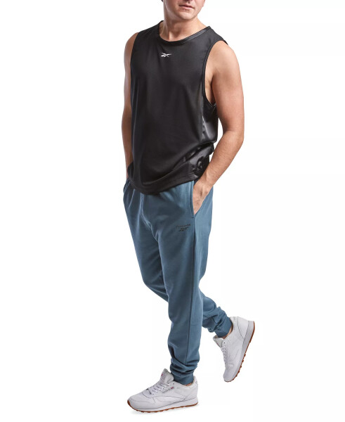 Men's Identity Classic Fleece Drawstring-Waist Logo Jogger Pants Hoops Blue - 8