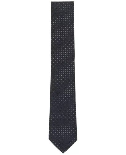 Men's Inari Solid Tie, Exclusively at Modazone-Black - ALFANI (1)