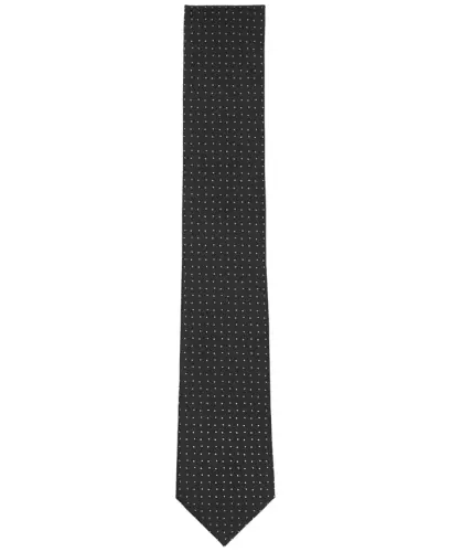 Men's Inari Solid Tie, Exclusively at Modazone - Onyx - ALFANI (1)