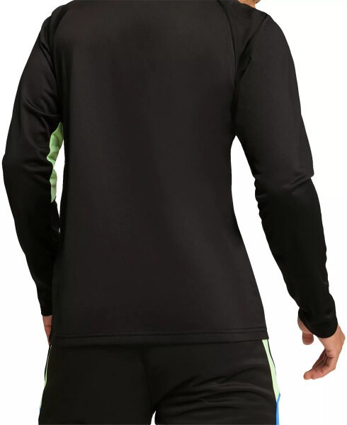 Men's Individual Liga Quarter-Zip Jacket Puma Black-fizzy Apple - 2