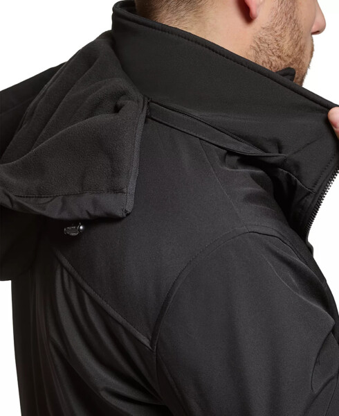 Men’s Infinite Stretch Jacket With Polar Fleece Lined Bib Black - 4