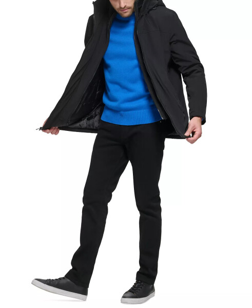 Men’s Infinite Stretch Jacket With Polar Fleece Lined Bib Black - 8