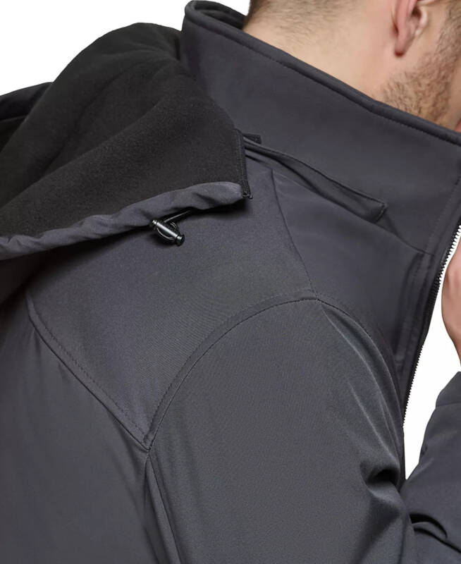 Men’s Infinite Stretch Jacket With Polar Fleece Lined Bib-Iron - 5