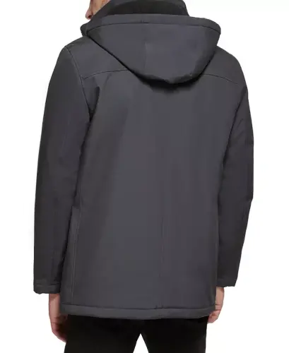 Men’s Infinite Stretch Jacket With Polar Fleece Lined Bib-Iron - CALVIN KLEIN (1)