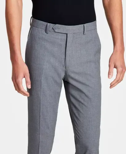Men's Infinite Stretch Skinny-Fit Dress Pants-Medium Grey - 5
