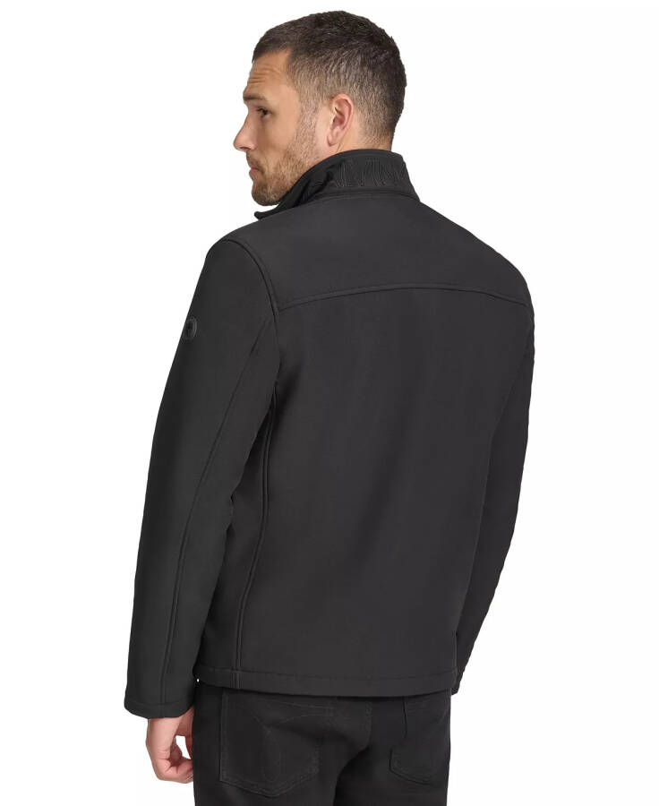 Men's Infinite Stretch Soft Shell Jacket Black - 3