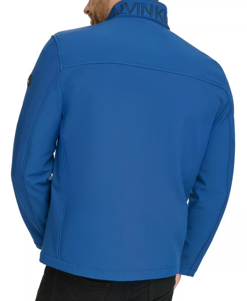 Men's Infinite Stretch Soft Shell Jacket Blue Edge - 10