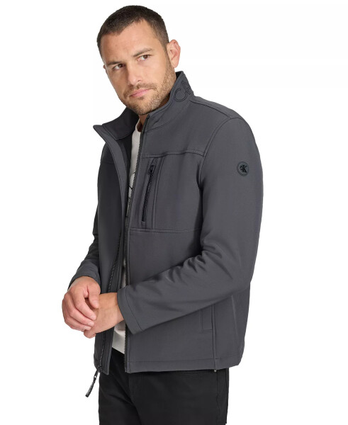 Men's Infinite Stretch Soft Shell Jacket Iron - 4