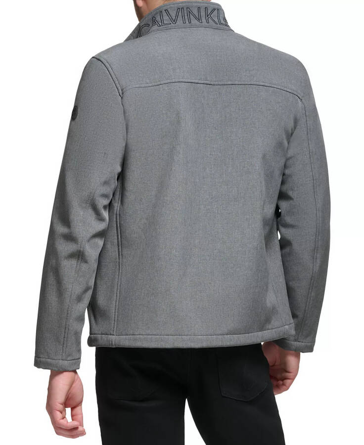 Men's Infinite Stretch Soft Shell Jacket Light Grey Heather - 7