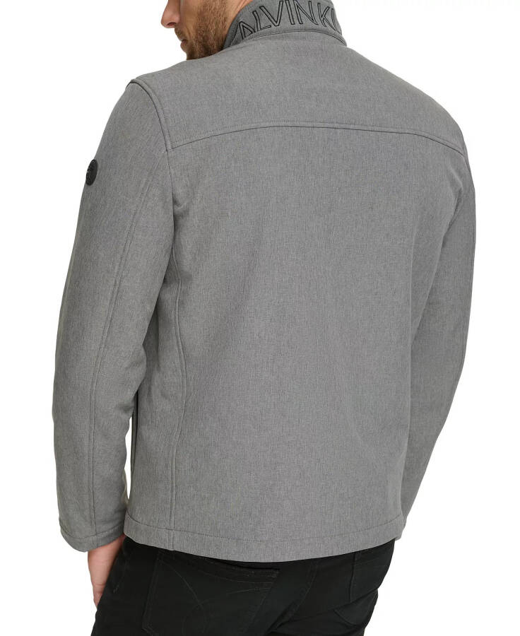 Men's Infinite Stretch Soft Shell Jacket Light Grey Heather - 9