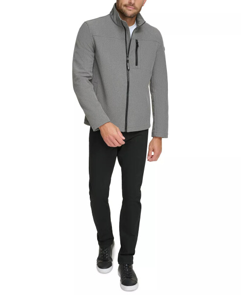 Men's Infinite Stretch Soft Shell Jacket Light Grey Heather - 10