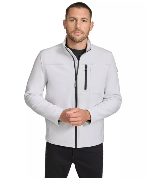 Men's Infinite Stretch Soft Shell Jacket White - 2