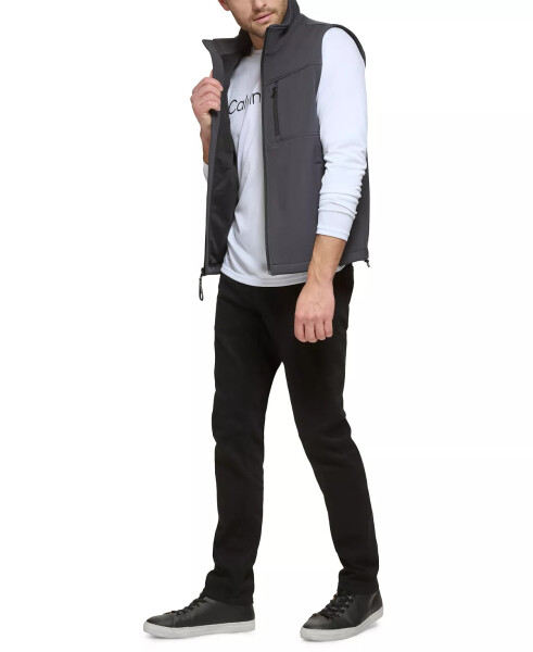 Men's Infinite Stretch Soft Shell Vest Iron - 3