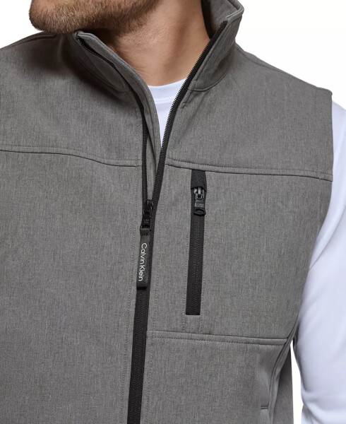 Men's Infinite Stretch Soft Shell Vest Light Grey Heather - 6