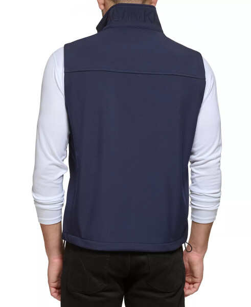 Men's Infinite Stretch Soft Shell Vest New Navy - 2