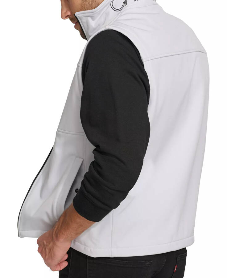 Men's Infinite Stretch Soft Shell Vest White - 3