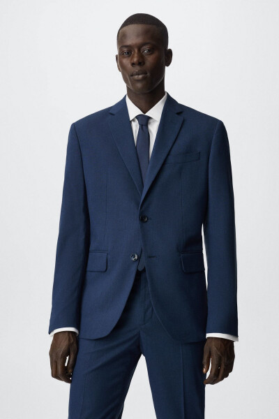 Men's Ink Color Jacket - MANGO MAN (1)