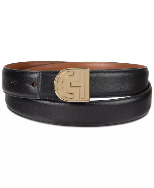 Men's Interchangeable Buckle Belt Set Tan/Black - 2