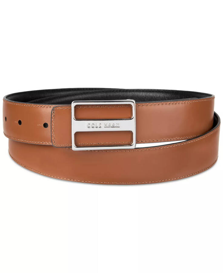 Men's Interchangeable Buckle Belt Set Tan/Black - 3