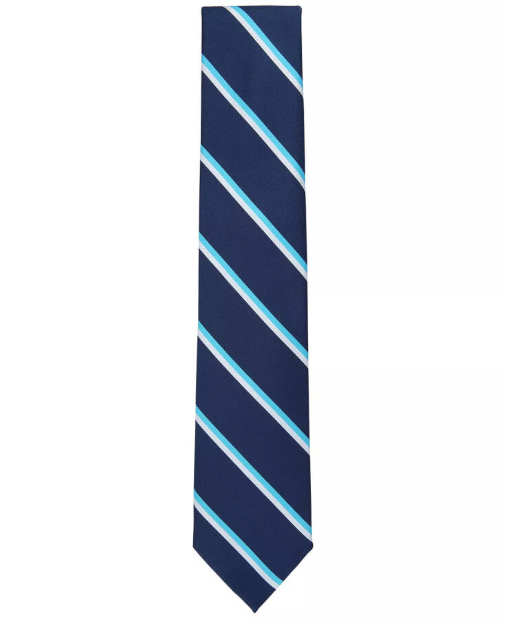 Men's Irving Stripe Tie, Created for Modazone Aqua - 2