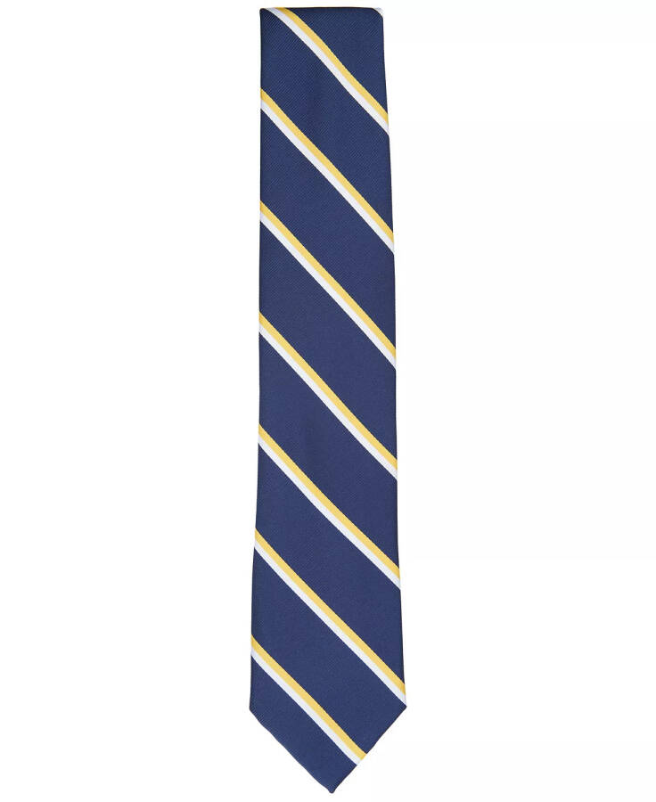 Men's Irving Stripe Tie, Created for Modazone Yellow - 2