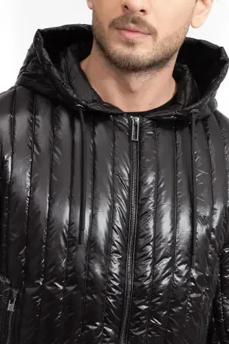 Men's Jacket-Black - 4