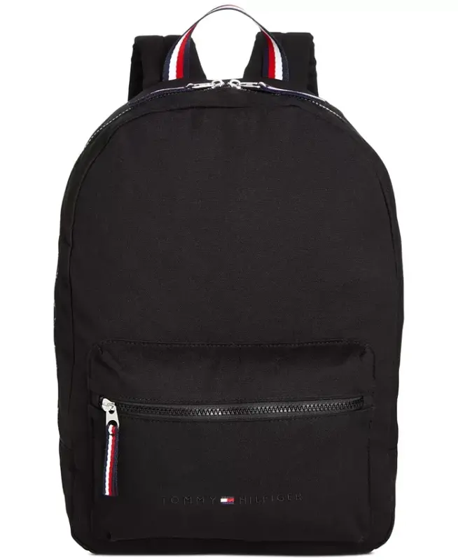 Men's Jackson Canvas Backpack - Black - 1