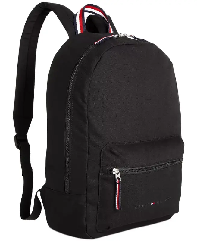 Men's Jackson Canvas Backpack - Black - 3