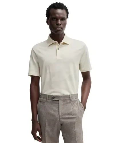 Men's Jacquard Polo - 1