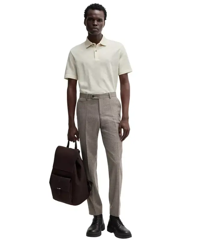Men's Jacquard Polo - 4